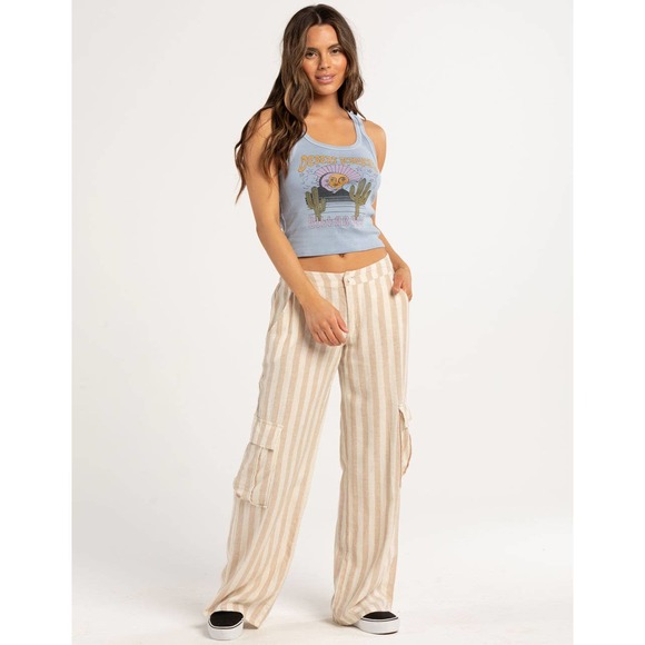 Billabong Blue Graphic Tank Top - Picture 4 of 6